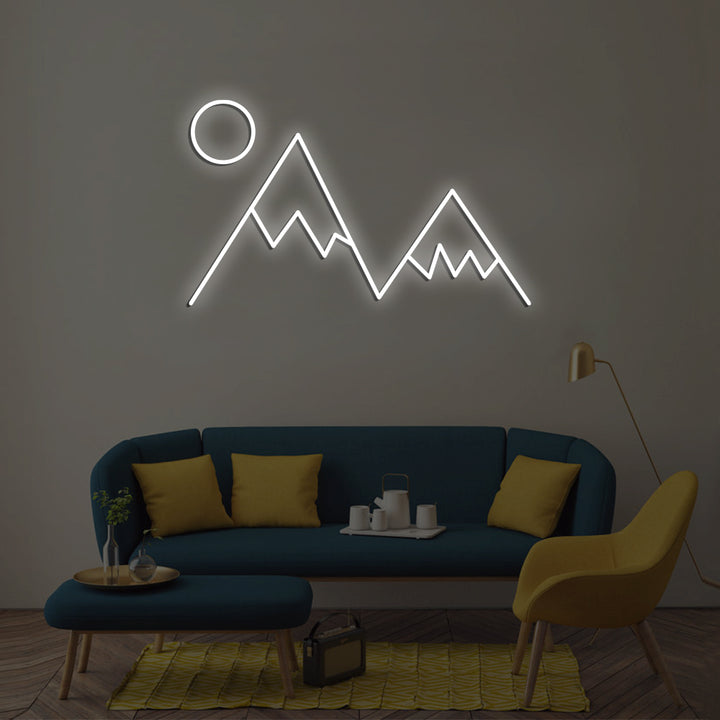 Mountain Peaks - LED Neon Signs