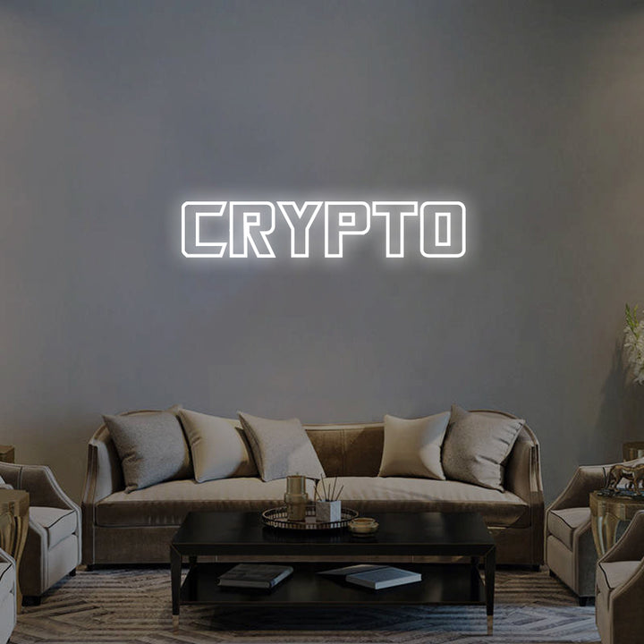 CRYPTO - LED Neon Signs