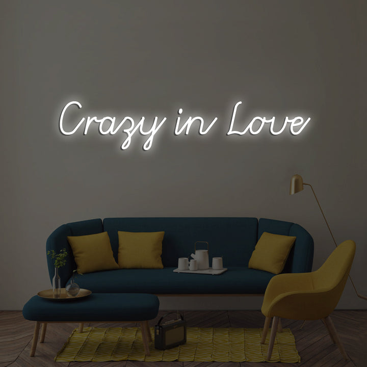 Crazy in Love - LED Neon Signs