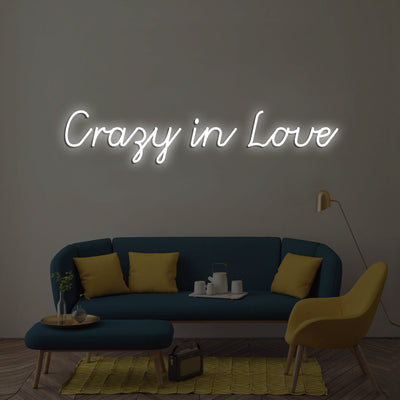 Crazy in Love - LED Neon Signs