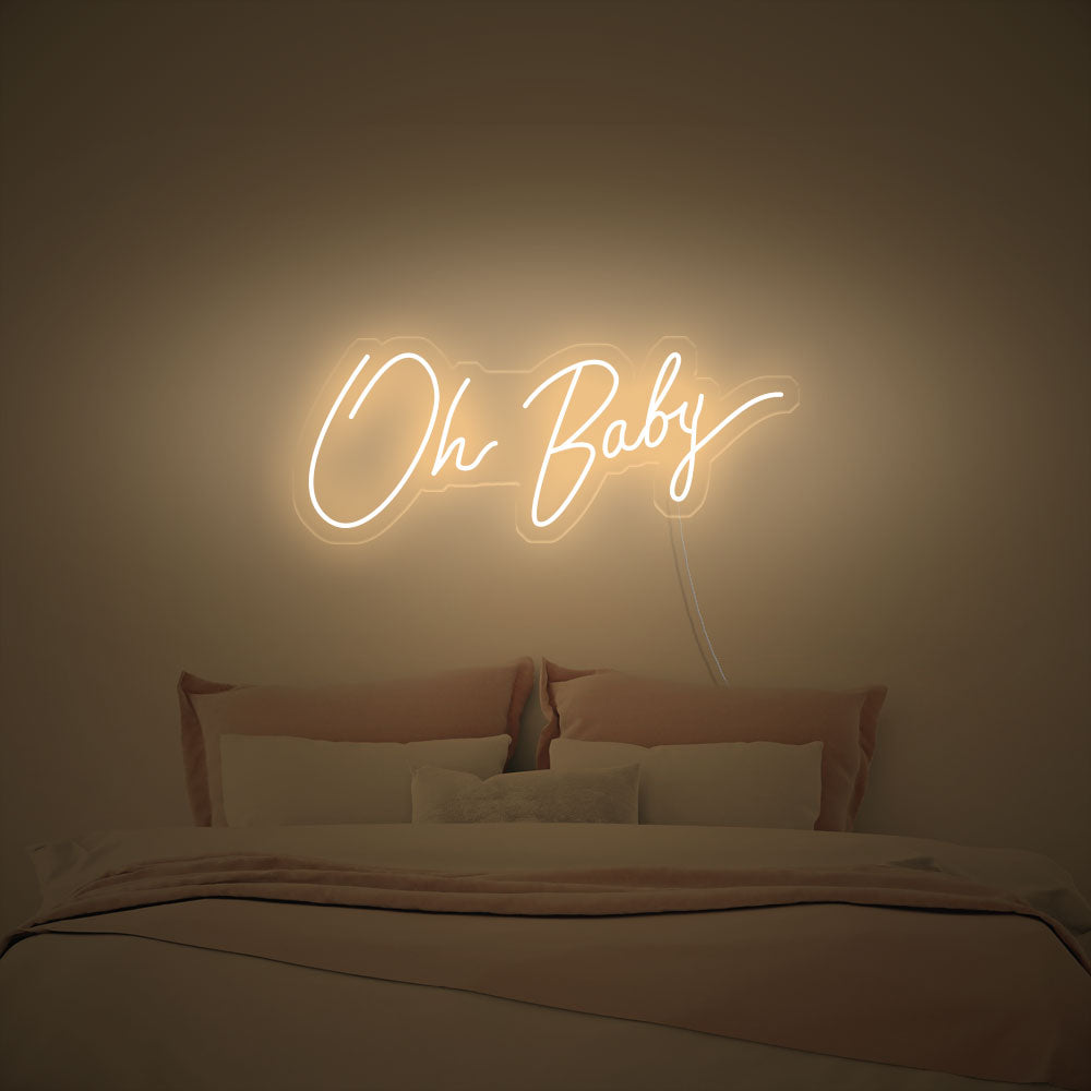 Oh baby - LED Neon Signs