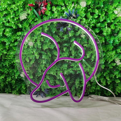 Mini Sleeping Dachshund - LED Neon Signs
