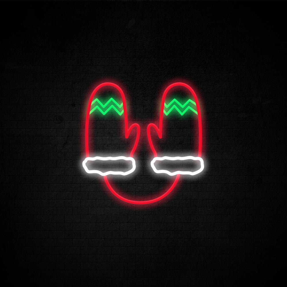 Christmas gloves - LED Neon Signs