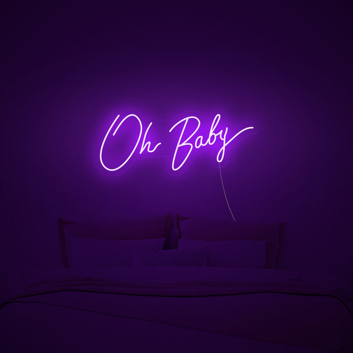 Oh baby - LED Neon Signs