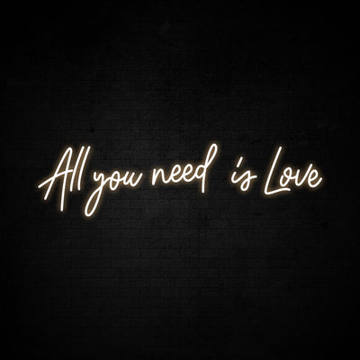 All you need is Love - LED Neon Signs
