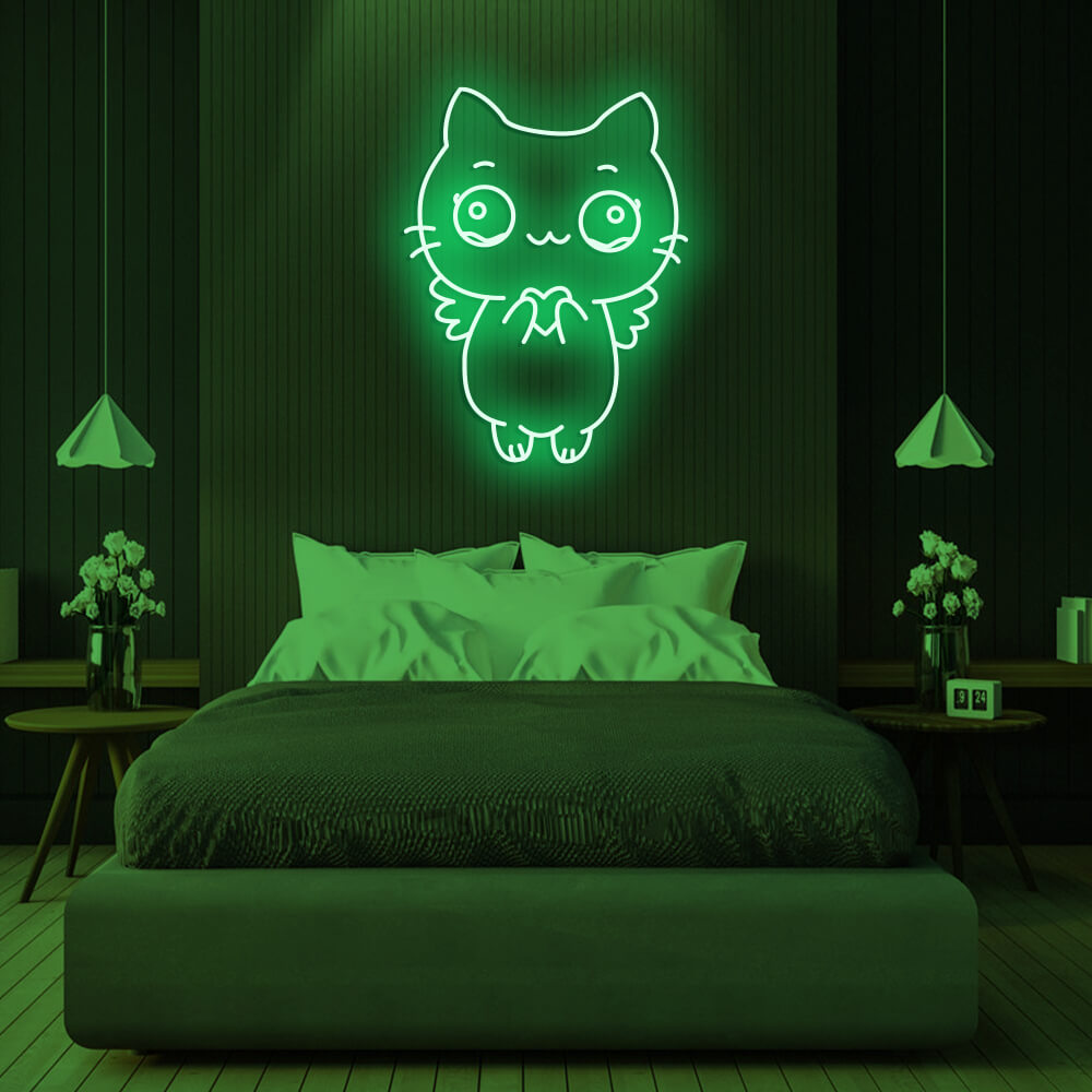 Cute Kitty - LED Neon Sign