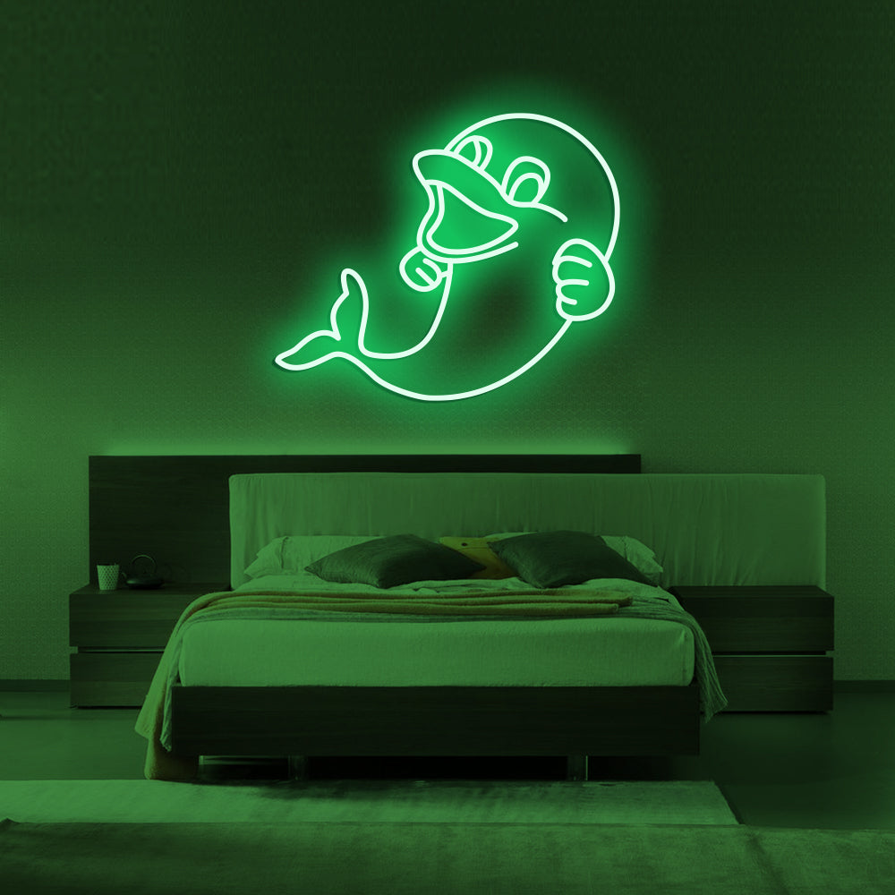 The Happy Dolphin- LED Neon Signs