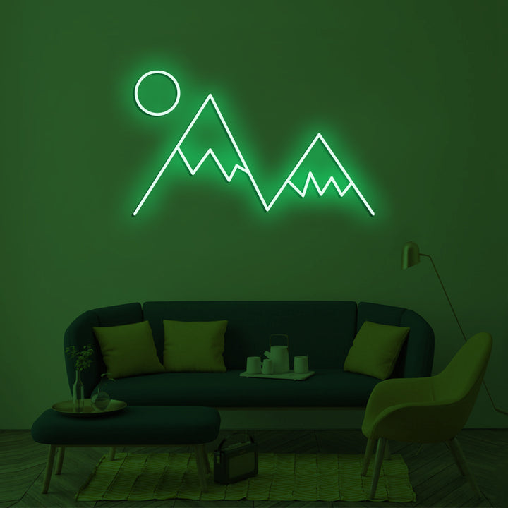 Mountain Peaks - LED Neon Signs