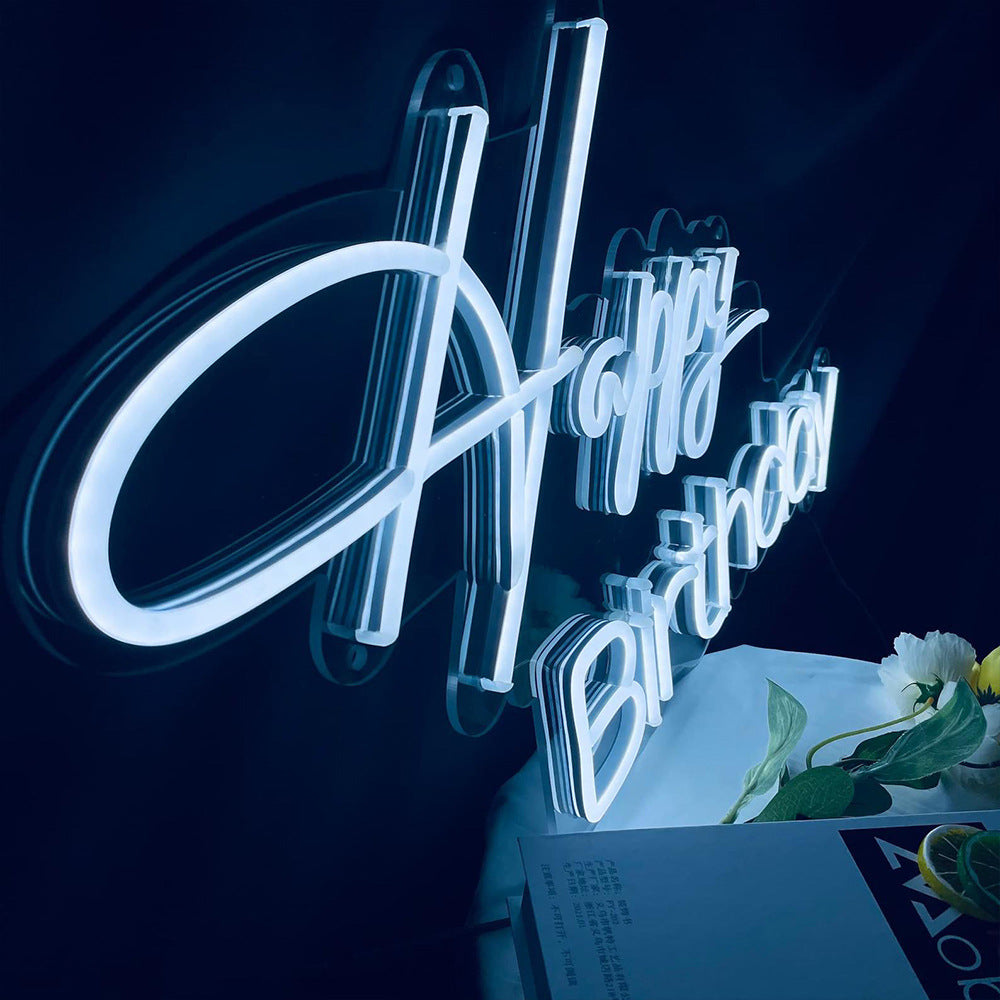 Happy Birthday - LED Neon Signs