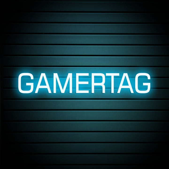 GAMERTAG - LED Neon Signs