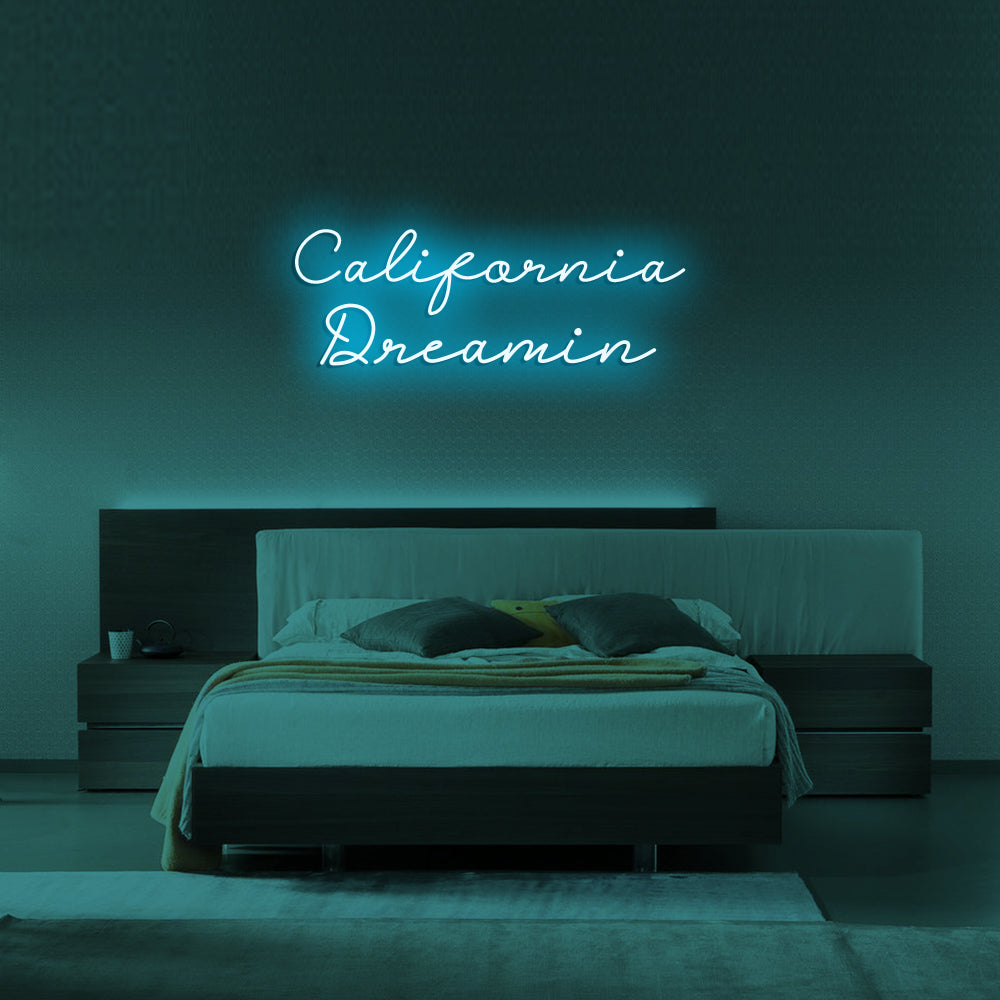 California Dreamin - LED Neon Signs