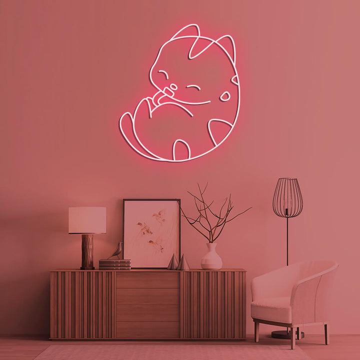 Cute Kitty - LED Neon Signs