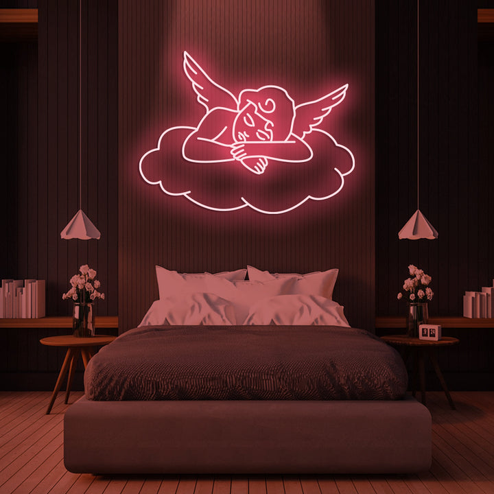 Sleeping Angel- LED Neon Signs