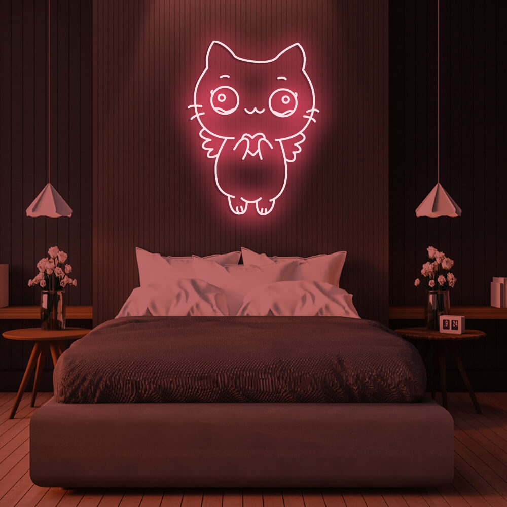Cute Kitty - LED Neon Sign