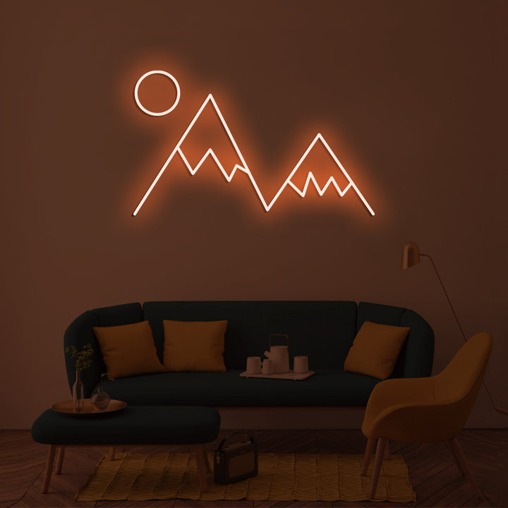 Mountain Peaks - LED Neon Signs