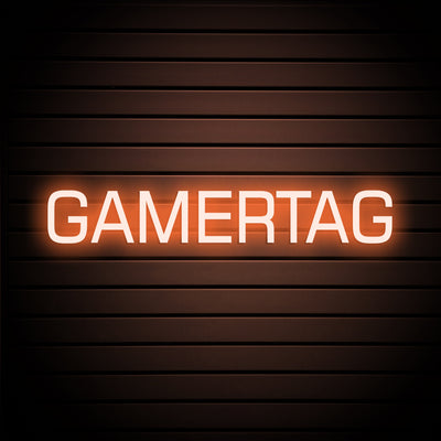 GAMERTAG - LED Neon Signs
