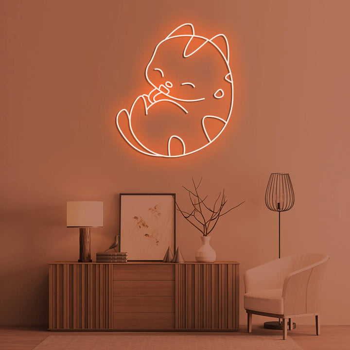 Cute Kitty - LED Neon Signs