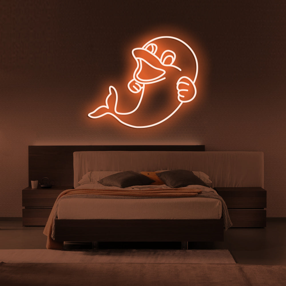 The Happy Dolphin- LED Neon Signs