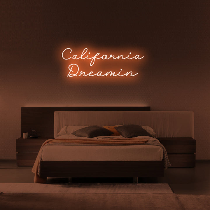 California Dreamin - LED Neon Signs