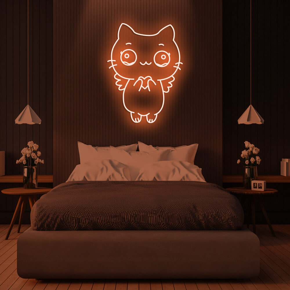 Cute Kitty - LED Neon Sign