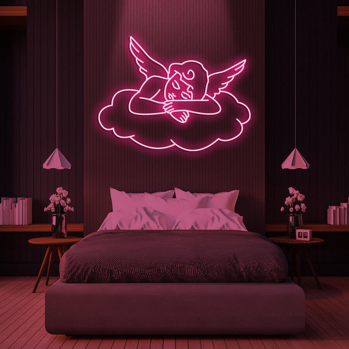 Sleeping Angel- LED Neon Signs