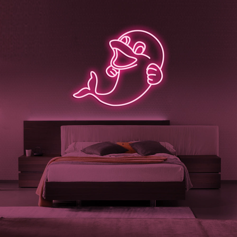 The Happy Dolphin- LED Neon Signs