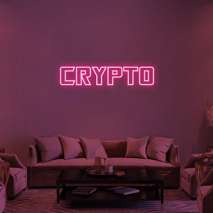 CRYPTO - LED Neon Signs