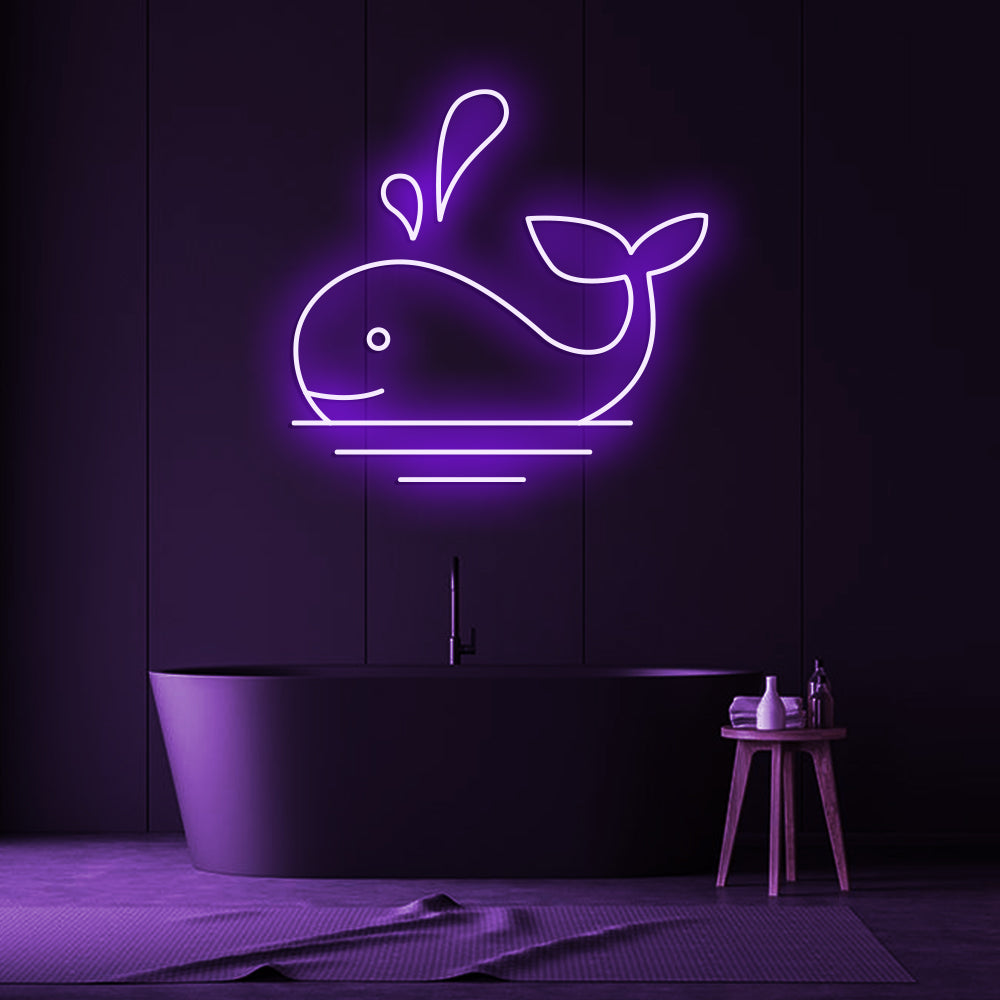 Whale - LED Neon Signs