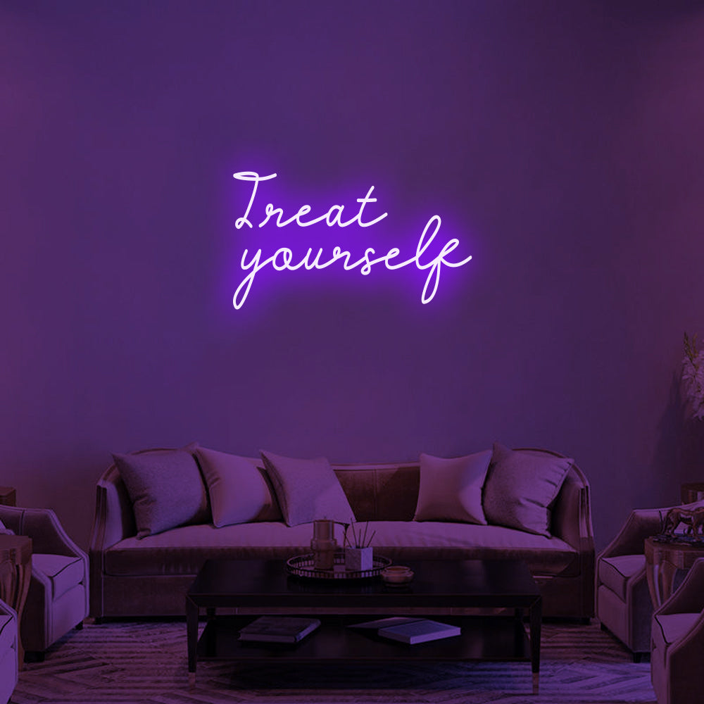 TREAT YOURSELF - LED Neon Signs