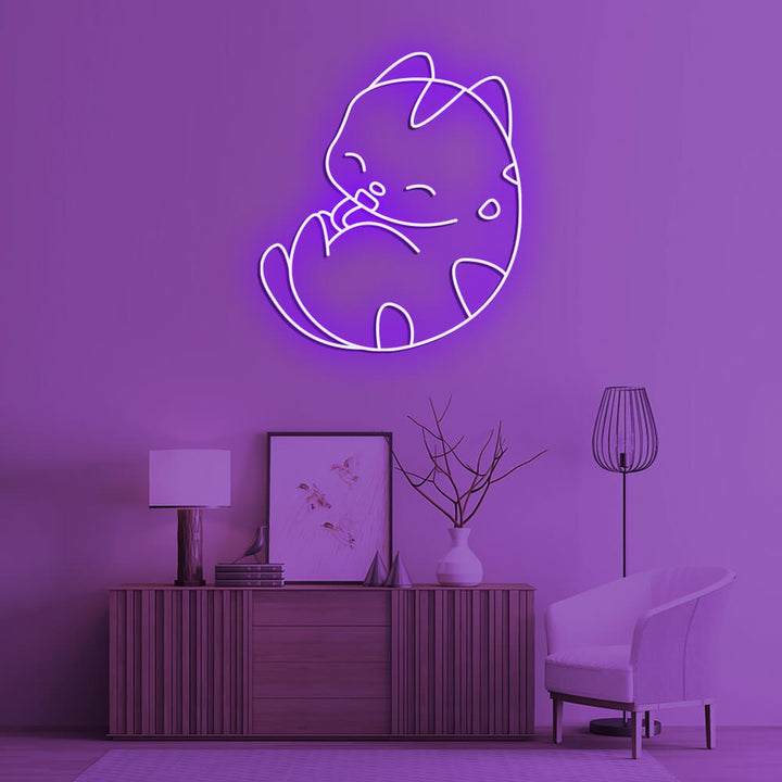 Cute Kitty - LED Neon Signs