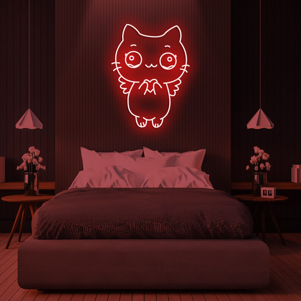 Cute Kitty - LED Neon Sign