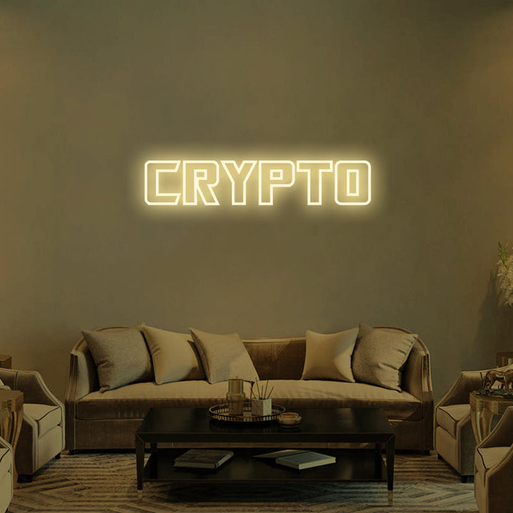 CRYPTO - LED Neon Signs