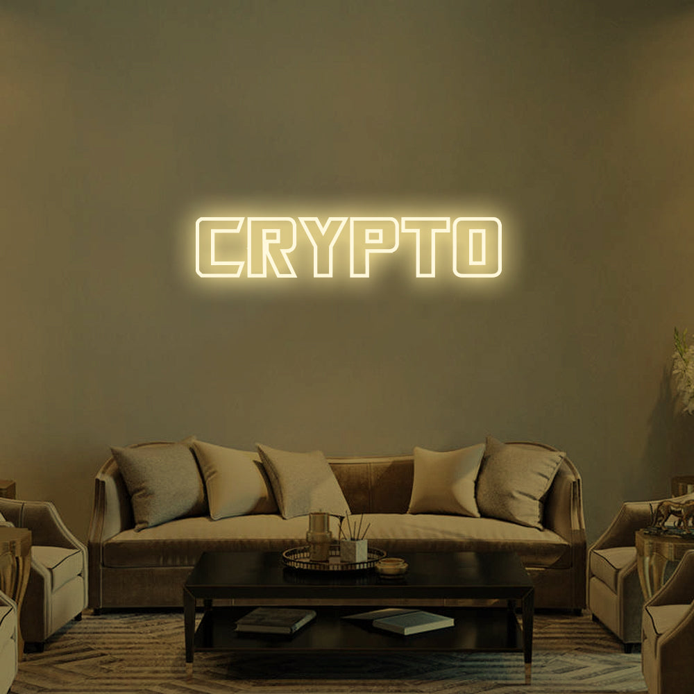 CRYPTO - LED Neon Signs