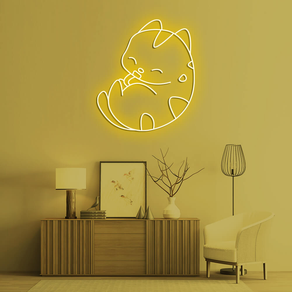 Cute Kitty - LED Neon Signs