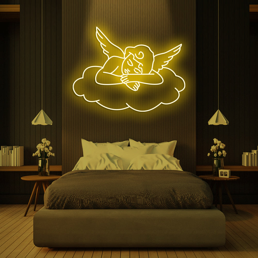 Sleeping Angel- LED Neon Signs
