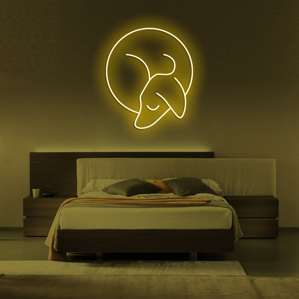 SLEEPY DOG- LED Neon Signs